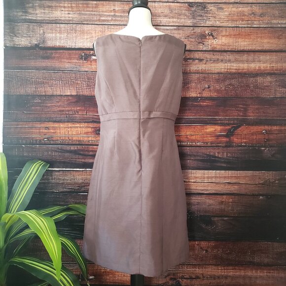 NWOT Jessica Howard Evenings Two Piece Elegant Dress Size 14P Brown Beaded - Picture 8 of 10